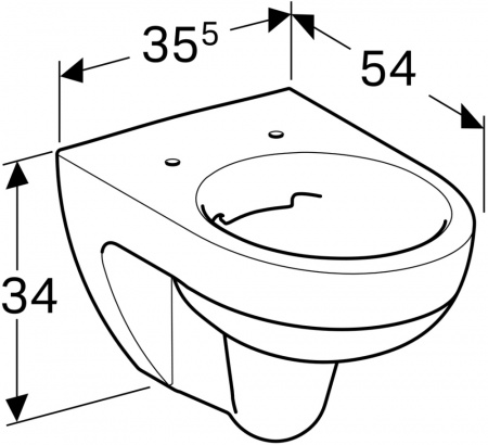 Комплект Geberit Renova унитаз + инсталляция + крышка-сиденье Комплект Geberit Renova унитаз + инсталляция + крышка-сиденье