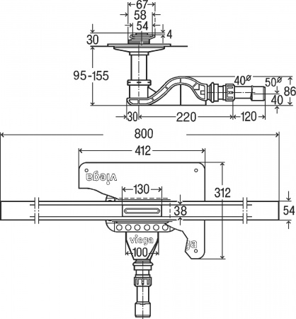 ������� ����� Viega Cleviva 4981.10 80 ��