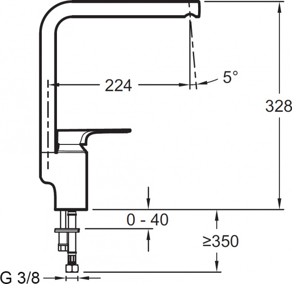 Jacob Delafon Aleo+ E72358-CP   