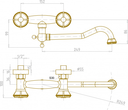  Bronze de Luxe 10115  