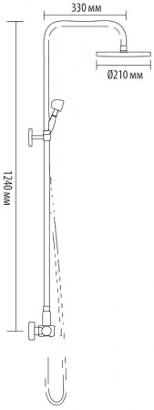   Bronze de Luxe Windsor 10137/1DF   