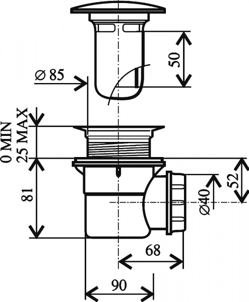    Ravak Professional 90 