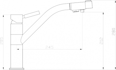  Zorg Sanitary ZR 401 KF satin   