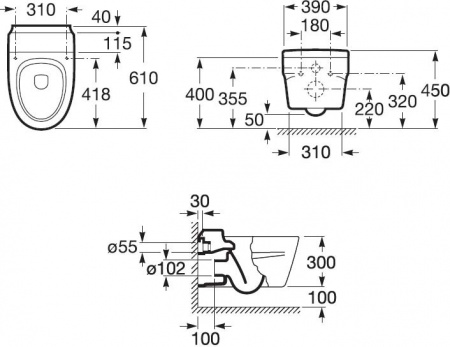 ������ ��������� Roca Khroma 346657000