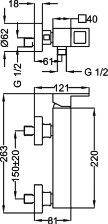  Cezares Molveno MOLVENO-DM-01-Cr  