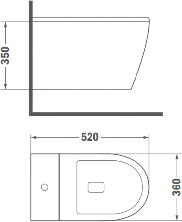   TEKA Formentera 117320000 rimless,  