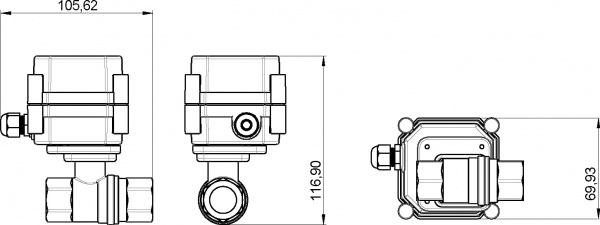  Gidrolock Ultimate Bonomi 12V 1/2"