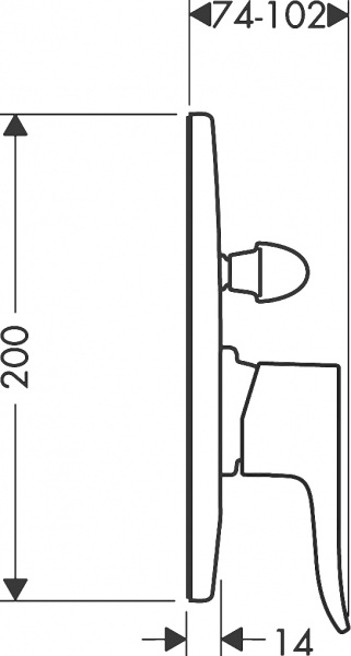  Hansgrohe Metris 31484000    
