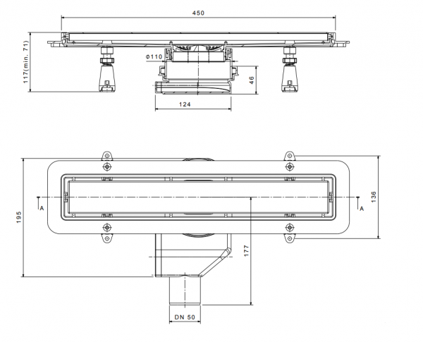   Pestan Confluo Premium Gold Line 450  