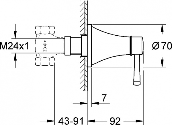  Grohe Grandera 19944000 