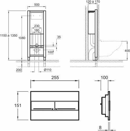     Jacob Delafon E21928RU-CP