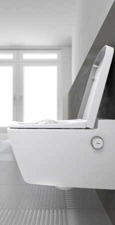 Унитаз подвесной TECE One 9700200 безободковый с биде Унитаз подвесной TECE One 9700200 безободковый с биде