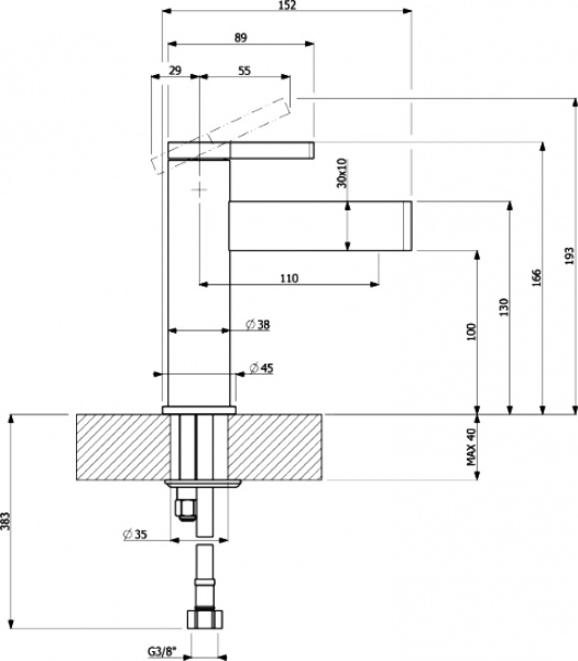  Villeroy & Boch Dawn TVW10610315161  