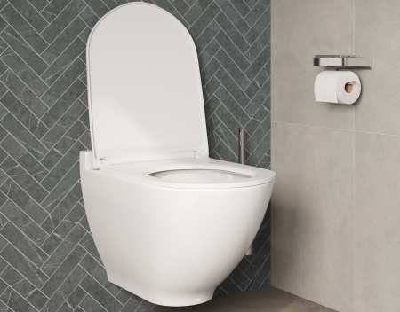 Комплект Унитаз подвесной STWORKI Rotenburg WH52 безободковый + Инсталляция для унитазов Ideal Standard W3710AA с кнопкой Комплект Унитаз подвесной STWORKI Rotenburg WH52 безободковый + Инсталляция для унитазов Ideal Standard W3710AA с кнопкой