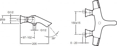  Jacob Delafon Symbol E71684-CP    
