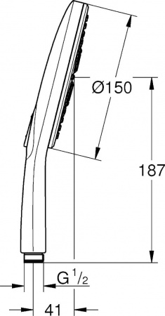   Grohe Rainshower SmartActive 26553000