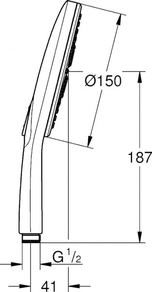   Grohe Rainshower SmartActive 26553000