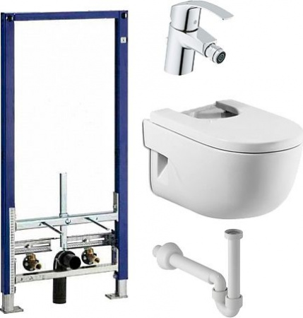     Roca Meridian 357245000 +     Geberit Duofix 111.520.00.1 +    Roca Meridian 8062A2004