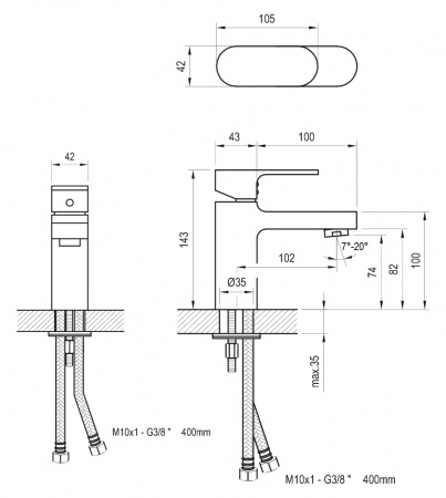  Ravak Chrome CR 012.00  