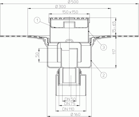 HL 317H     DN50/75/110