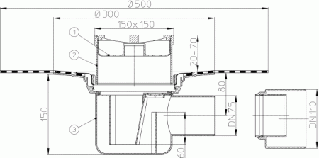 HL 72.1H     DN75/110