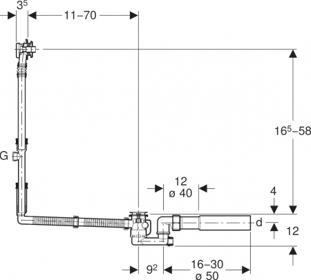 - Geberit 150.525.21.1