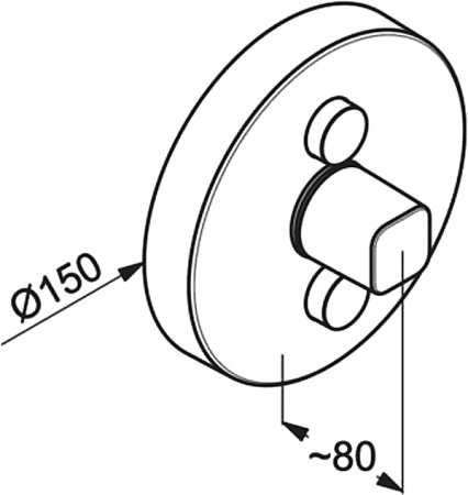  Kludi Push 386120538  