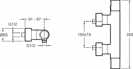  Jacob Delafon Composed E73164-CP  
