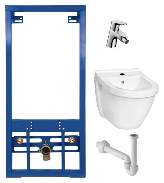     VitrA S50 5324B003 +     Cersanit Link P-IN-BI-LINK +  Hansgrohe Focus E2 31920000  