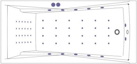   Excellent Palace WAEX.PAL17.NANO 170x75