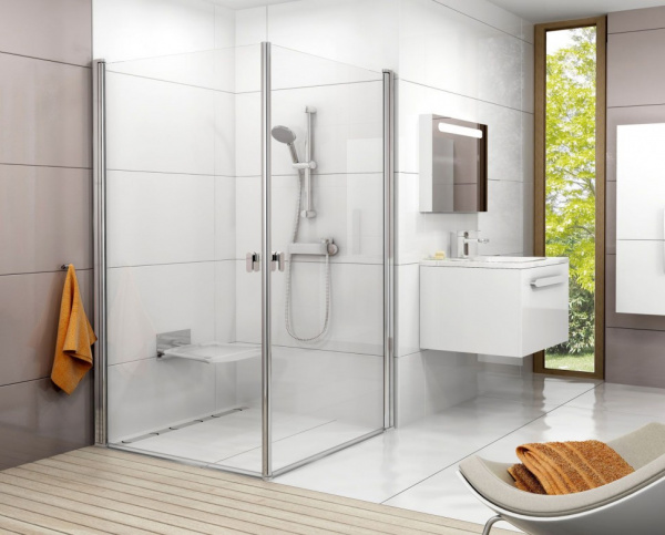   Ravak CRV1-100+CRV1 Transparent 100 