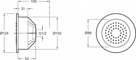   Jacob Delafon Watertile E8014-CP