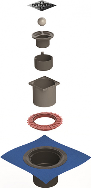 ������� ���� Berges Wasserhaus Zentrum Antik 090465 15 x15 ��, ����