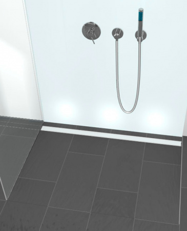 Решетка Tece TECEdrainline 6 010 91 100 см белая Решетка Tece TECEdrainline 6 010 91 100 см белая