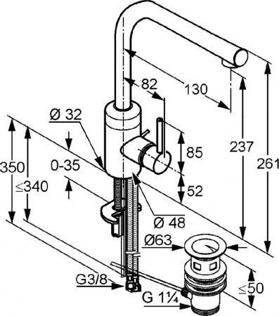  Kludi Bozz 382940576  