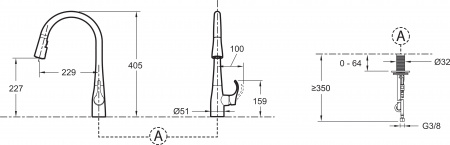  Jacob Delafon Simplice 596D-VS   