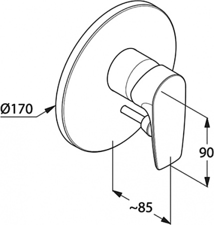  Kludi Pure&Solid 346500575    