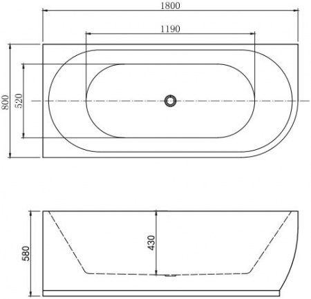   Aquanet Elegant  260048 180, 