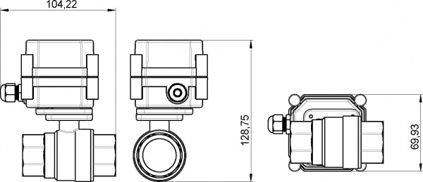  Gidrolock Ultimate Enolgas 220V 1"