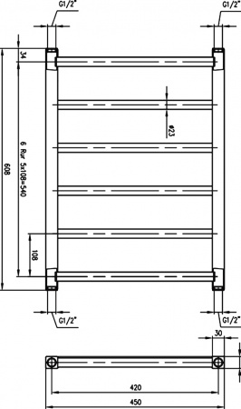   Zehnder Stalox STXI-060-045  