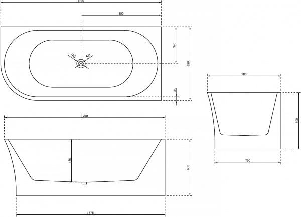   Abber AB9257-1.7 R 170x80