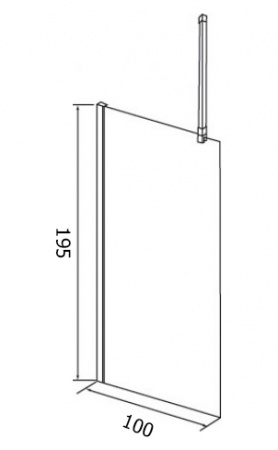 ������� ����������� RGW Walk In WA-03 1000�1950 ������� ����, ������ ������