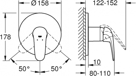  Grohe Eurostyle New 24046003  