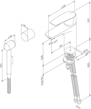  AM.PM Gem F90A03000  ,   