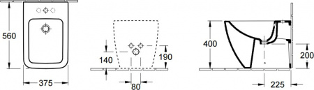   Villeroy & Boch Venticello 4412 00 R1 alpin, Ceramicplus