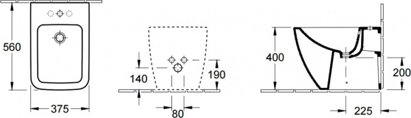   Villeroy & Boch Venticello 4412 00 R1 alpin, Ceramicplus