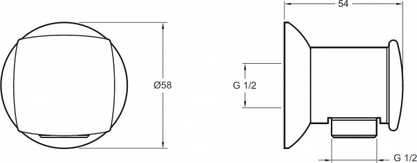  Jacob Delafon E11627-CP