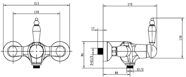  Boheme Crystal 284-CRST  
