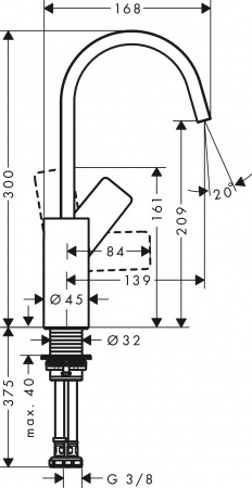  Hansgrohe Vivenis 75032000  , 