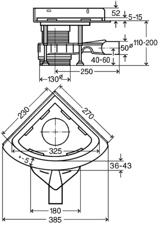 Угловой круглый трап под плитку Viega Advantix с гидрозатвором, цвет Глянцевый. 619800 (4973.81) Угловой круглый трап под плитку Viega Advantix с гидрозатвором, цвет Глянцевый. 619800 (4973.81)